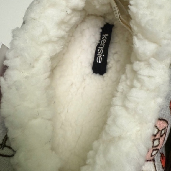 Kensie Slipper Sock with Pom Pom - Picture 5 of 7